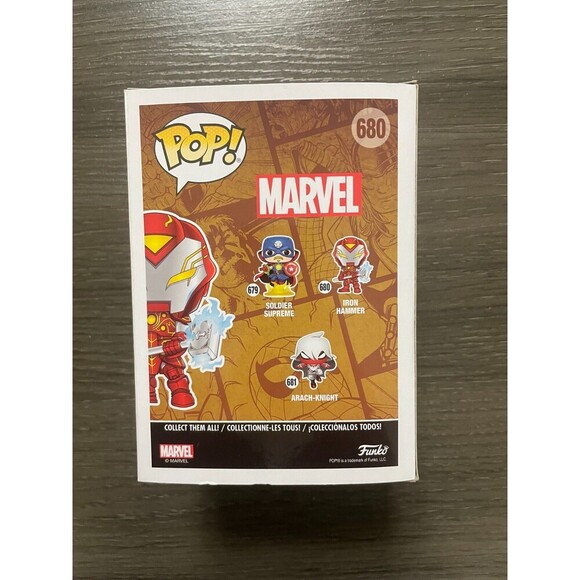 Funko Pop! Vinyl: Marvel - Iron Hammer (Glows in the Dark) - Walgreens exclusive - Picture 3 of 6